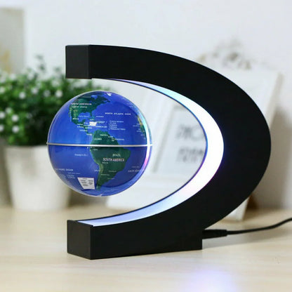 LED Levitating World Globe Lamp