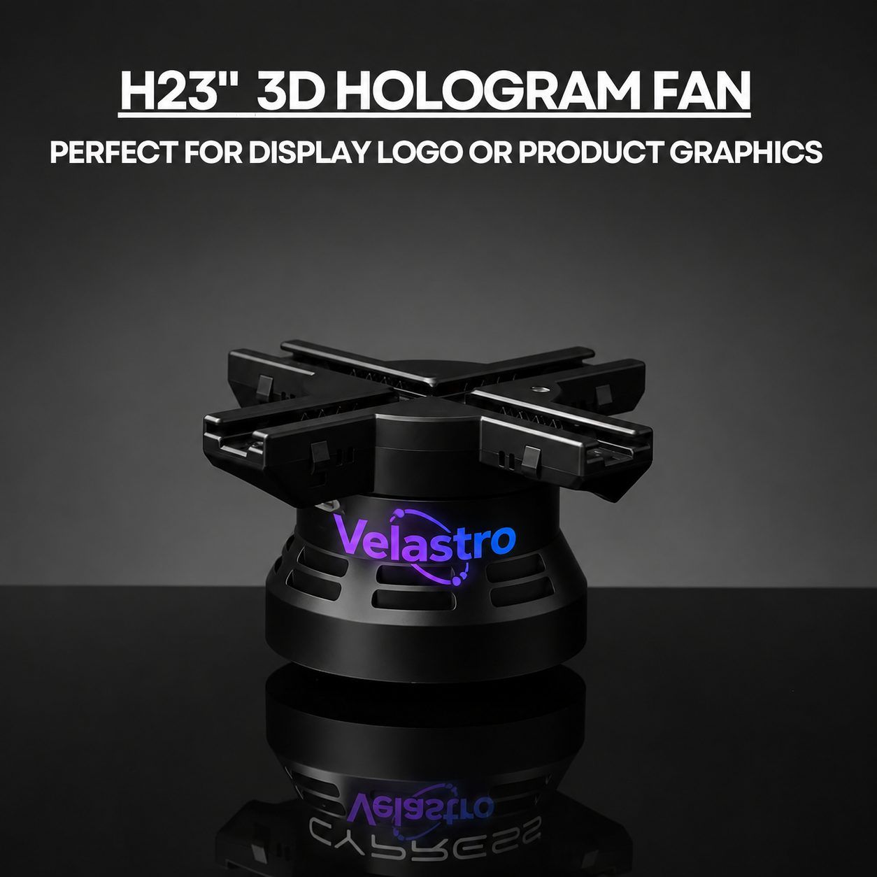 H23" 3D Advertising Hologram - Velastro™