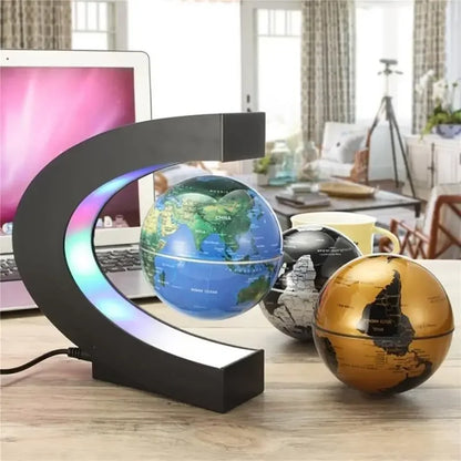 LED Levitating World Globe Lamp