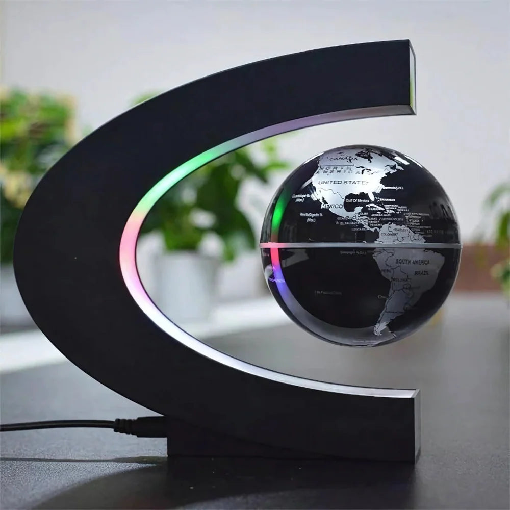 LED Levitating World Globe Lamp