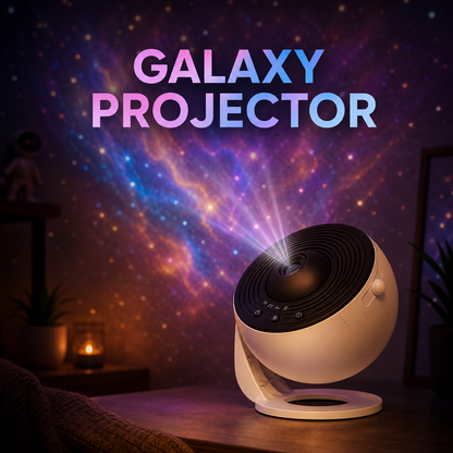 360° Galaxy Star Projector Lamp