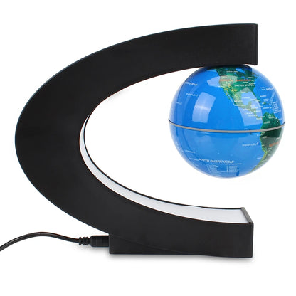 LED Levitating World Globe Lamp