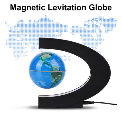 LED Levitating World Globe Lamp