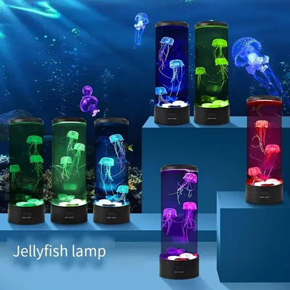 LED Jellyfish Aquarium Night Light