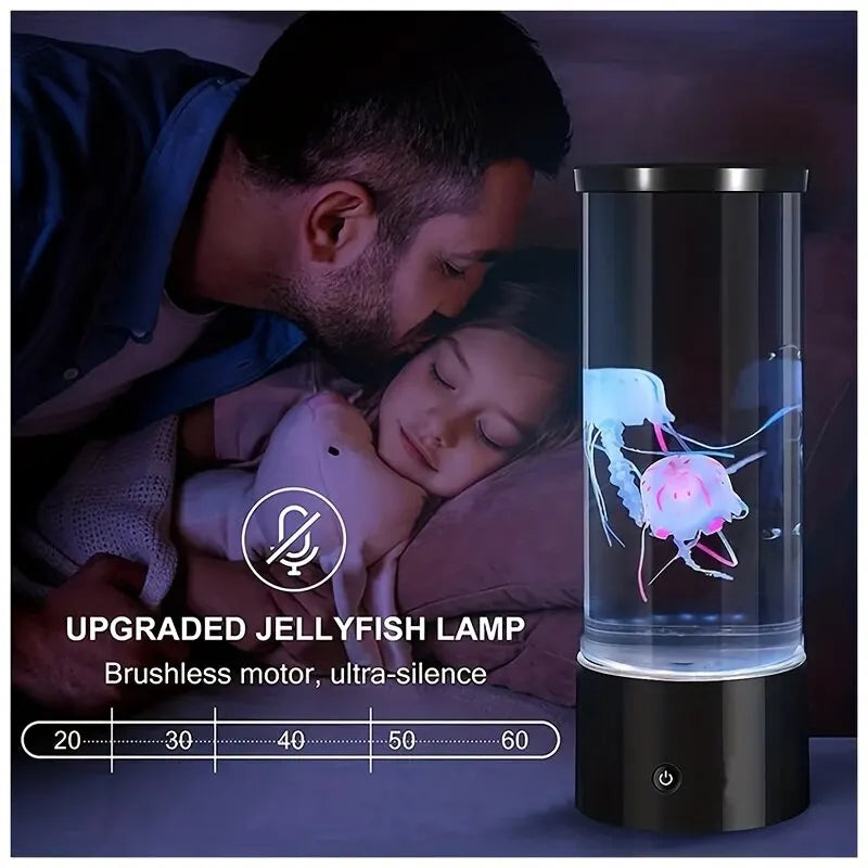 LED Jellyfish Aquarium Night Light