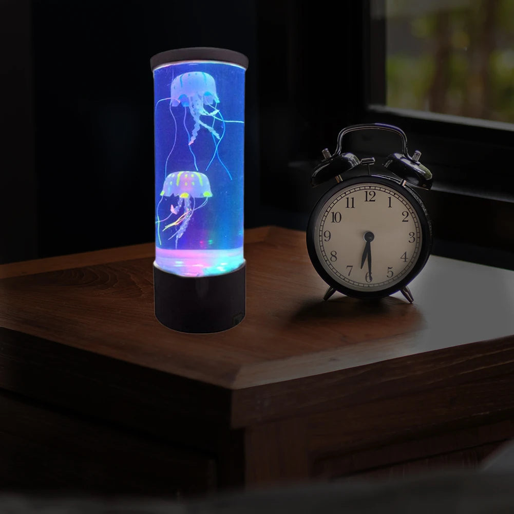 LED Jellyfish Aquarium Night Light
