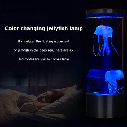 LED Jellyfish Aquarium Night Light