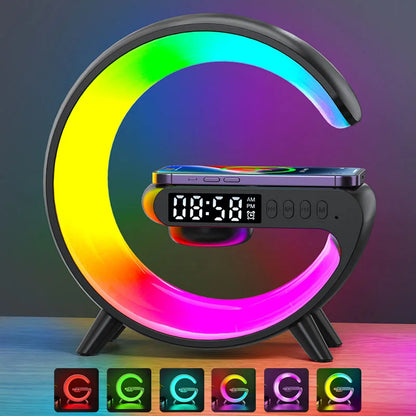 Smart LED Wake-Up Lamp (RGB + Speaker)