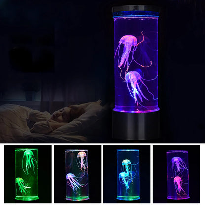 LED Jellyfish Aquarium Night Light